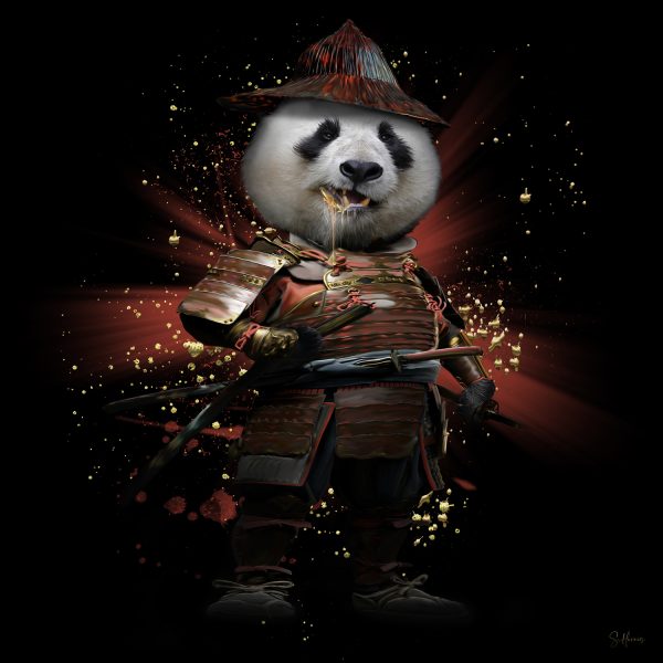 Panda samourai